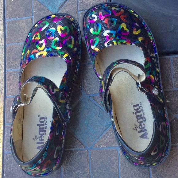 Alegria Shoes - ALEGRIA Leather “Belle” Mary Jane Clogs, Sz 36